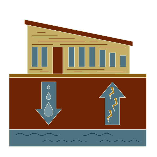illustration of Cascades building using less water and saving more electicity