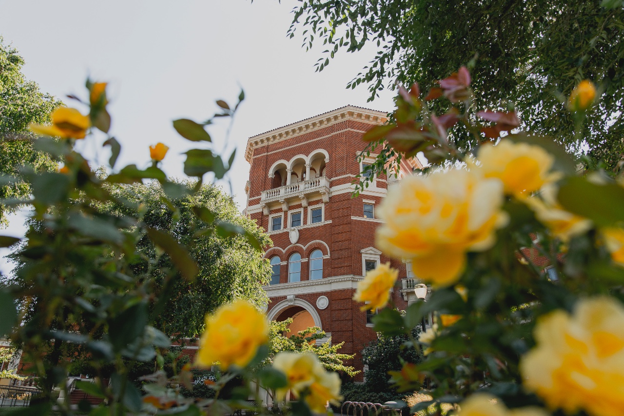 A spring day on Oregon State's campus