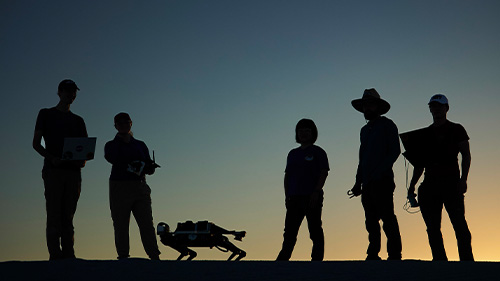 Developing Mars-ready robots.
