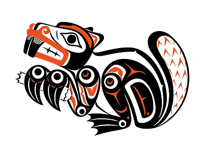 Native American Longhouse Logo